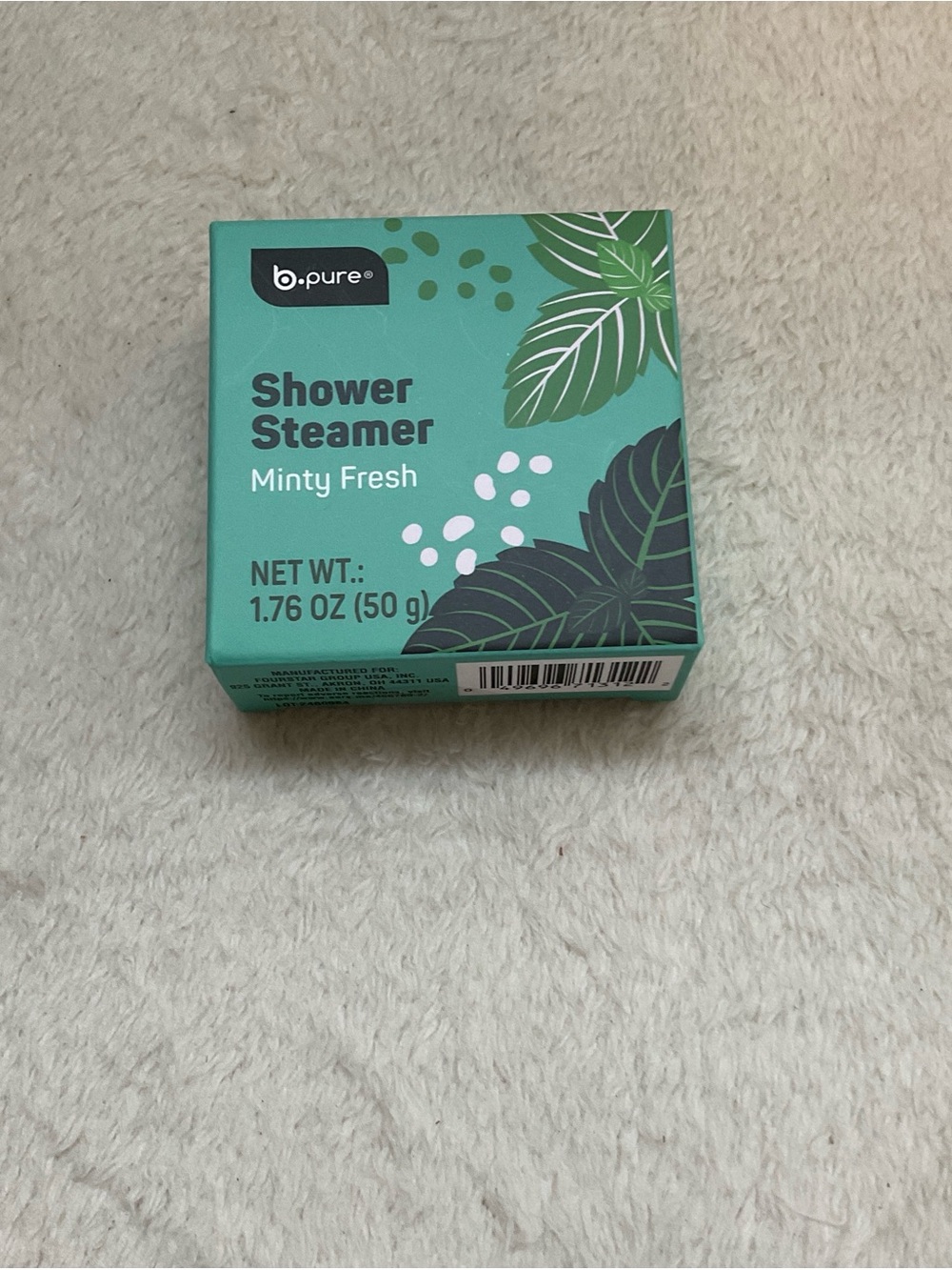 Minty Fresh Shower Steamer - Mint Green
